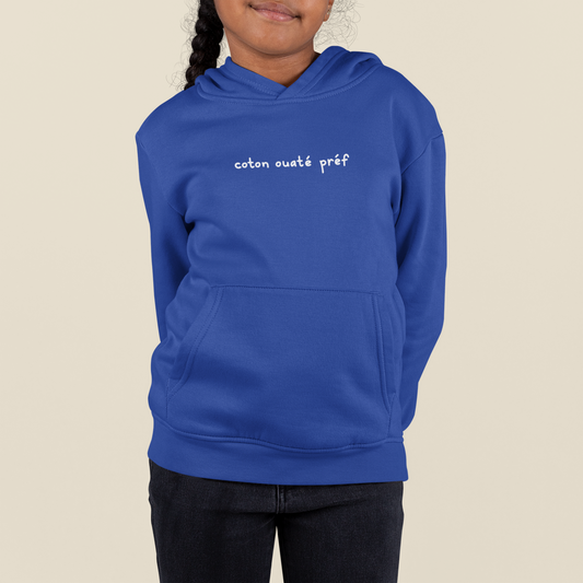 Enfant - Coton Ouaté Préf - Hoodie Brodé