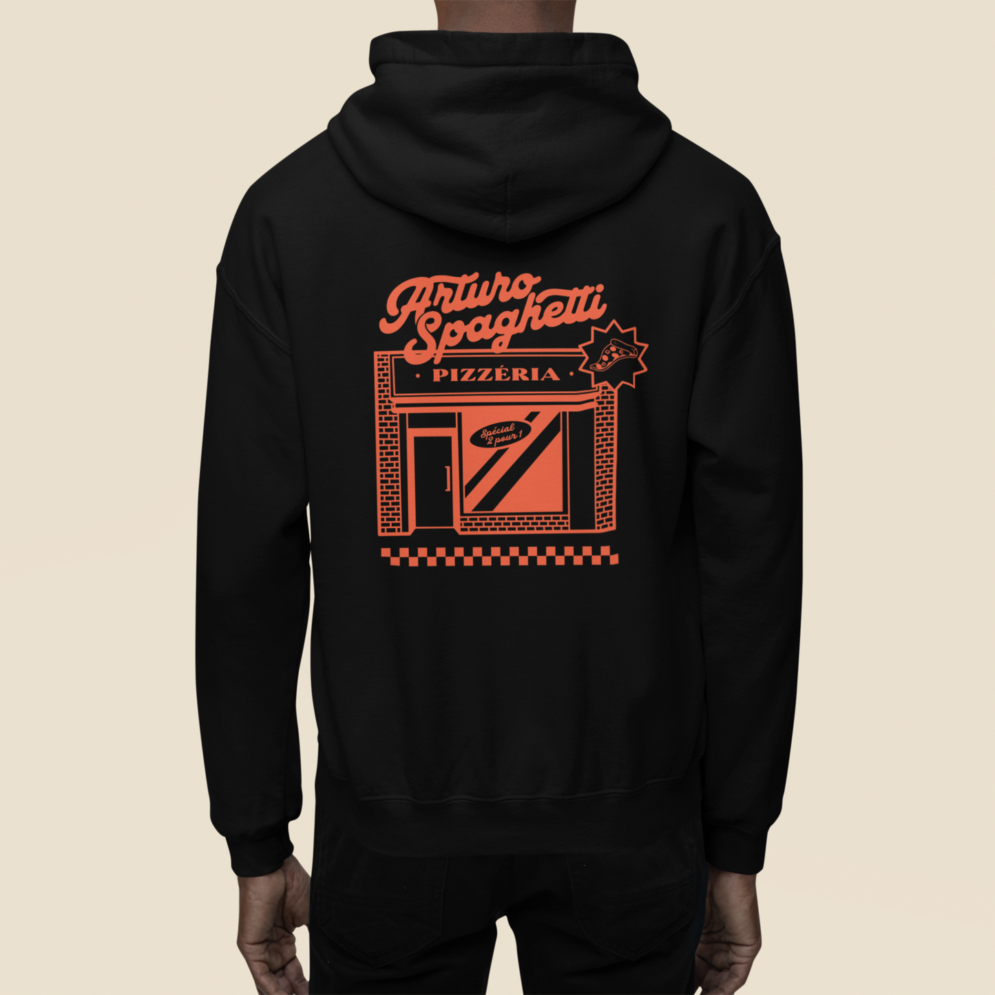 Arturo Spaghetti - Pizzéria - Hoodie
