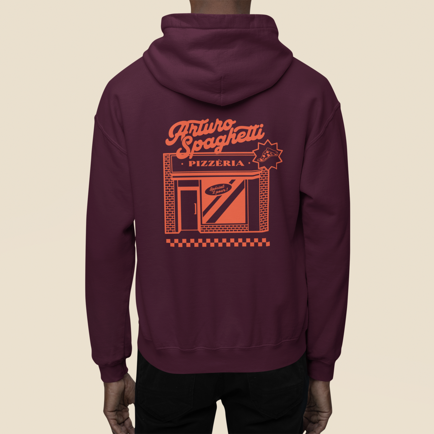Arturo Spaghetti - Pizzéria - Hoodie