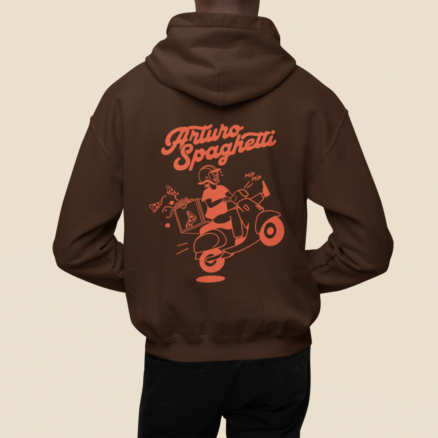 Arturo Spaghetti - Scooter - Hoodie