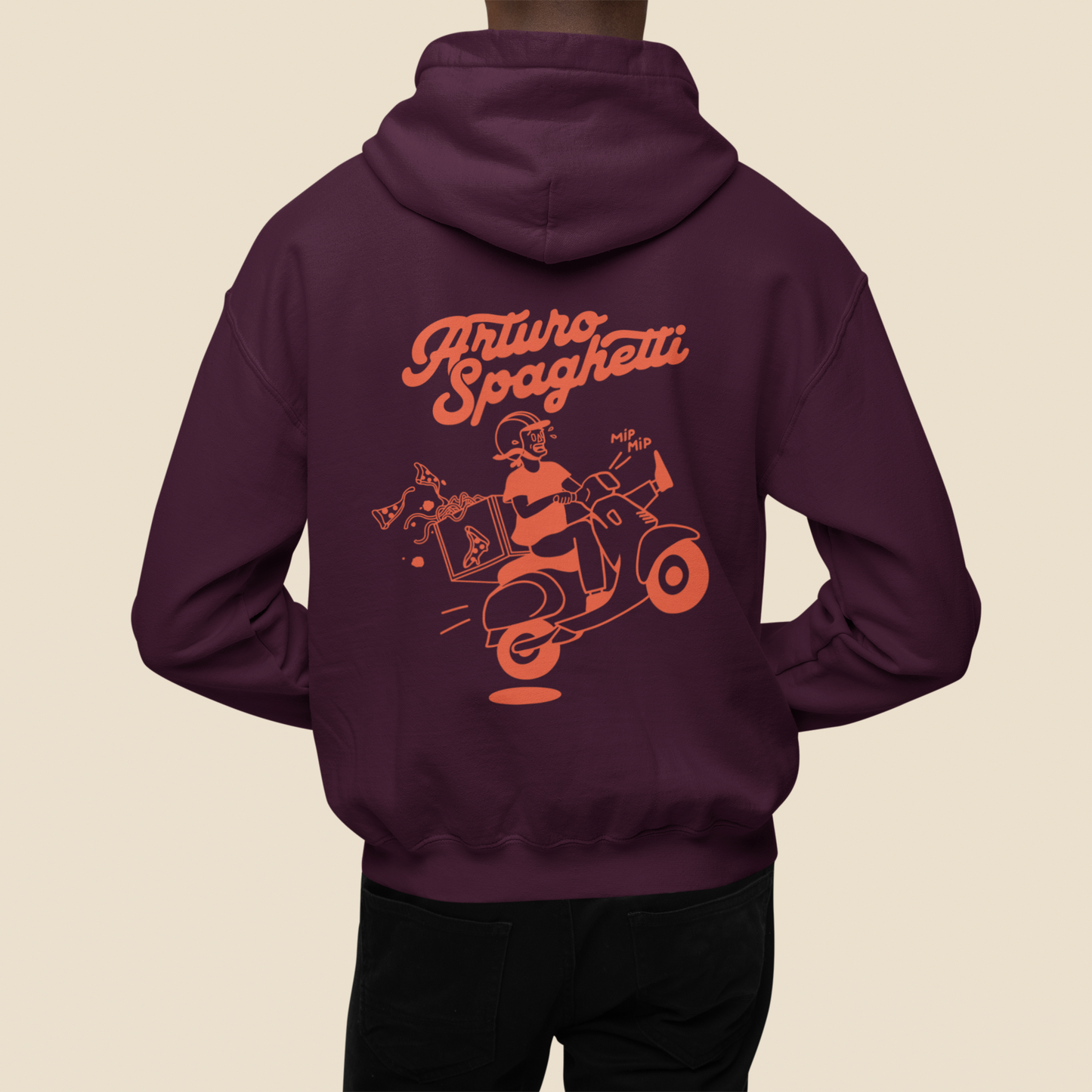 Arturo Spaghetti - Scooter - Hoodie