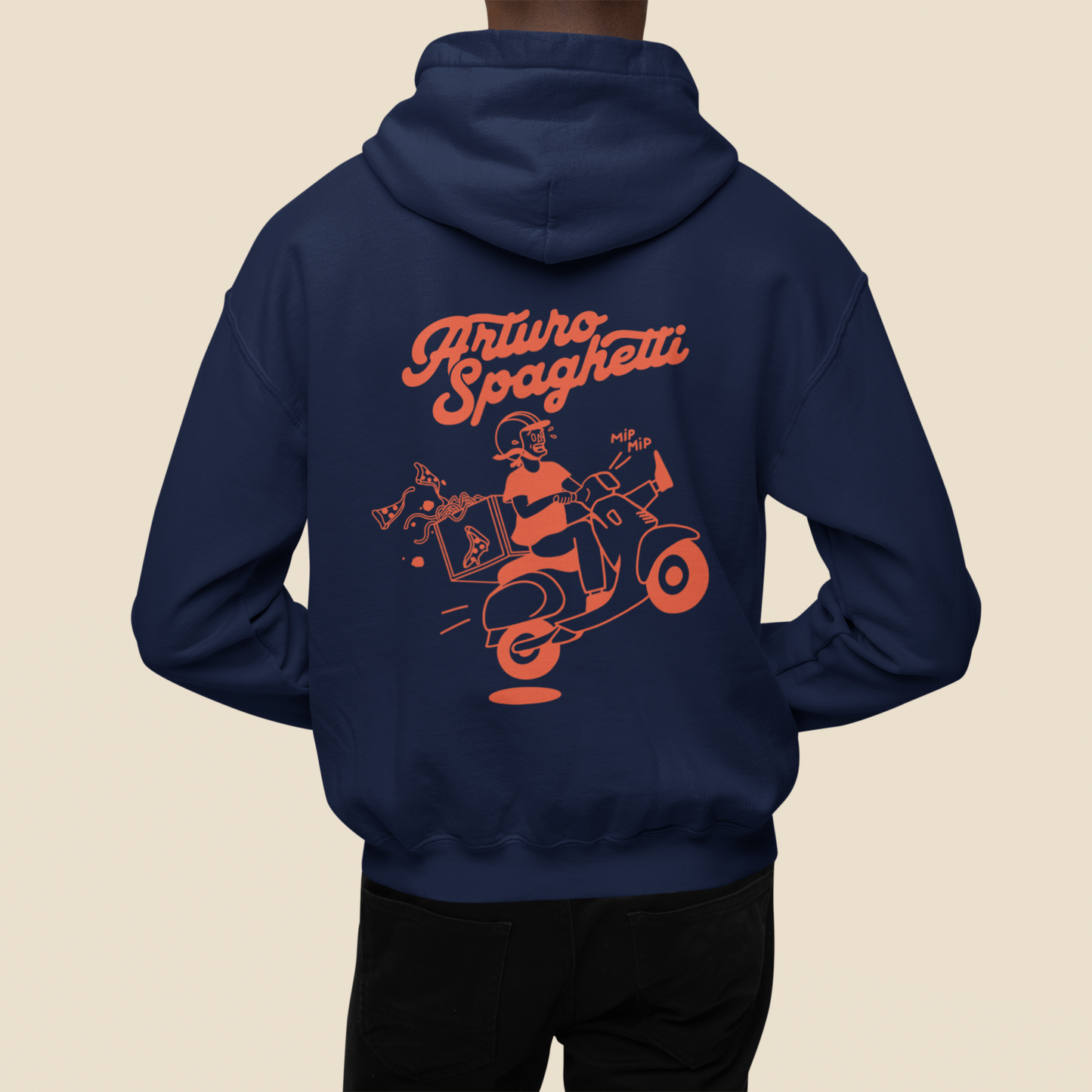 Arturo Spaghetti - Scooter - Hoodie