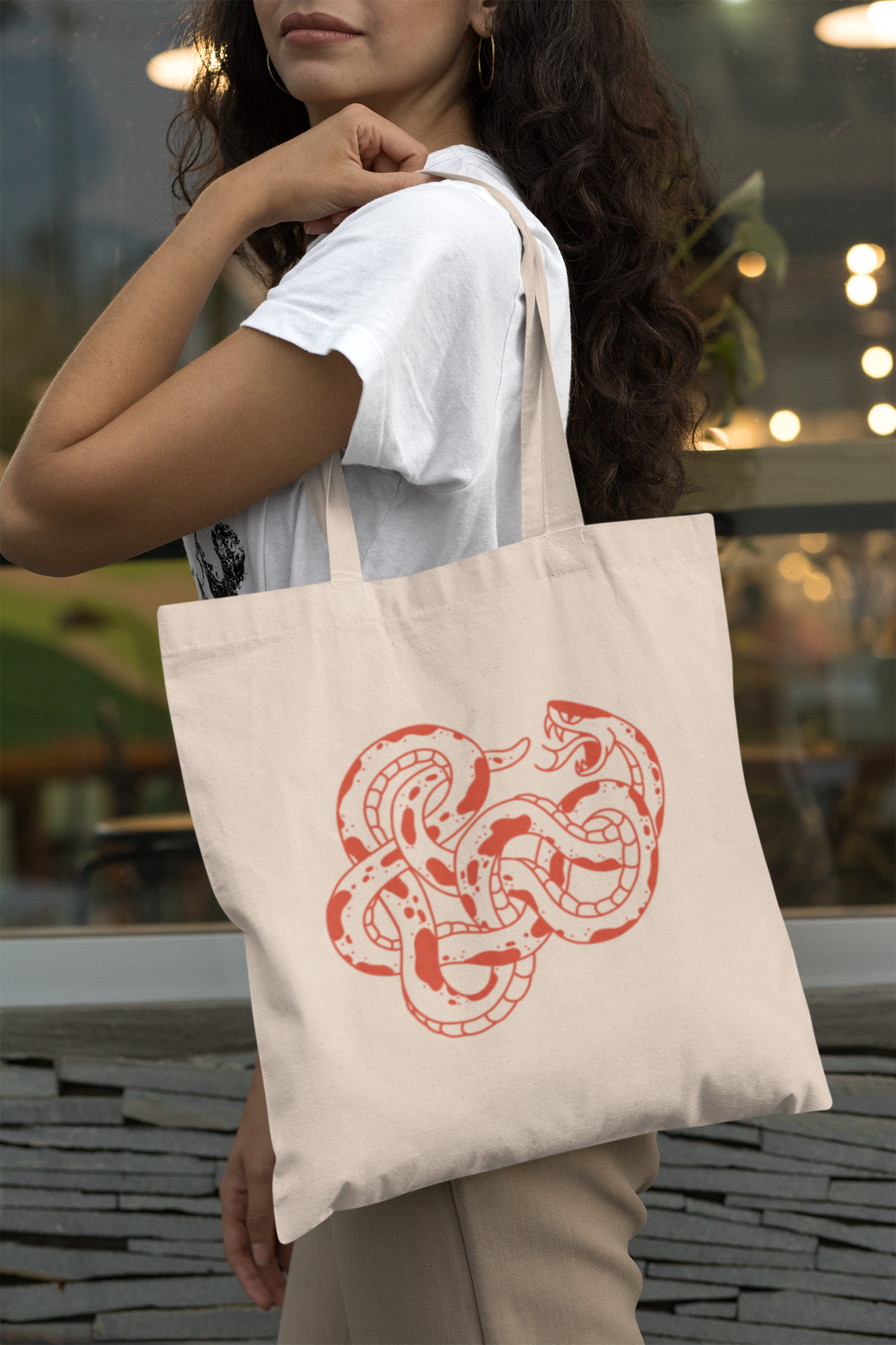 Silly Serpent - Tote Bag