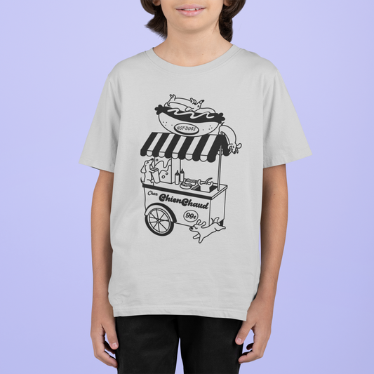 Enfant - Chien Chaud - Stand - t-shirt