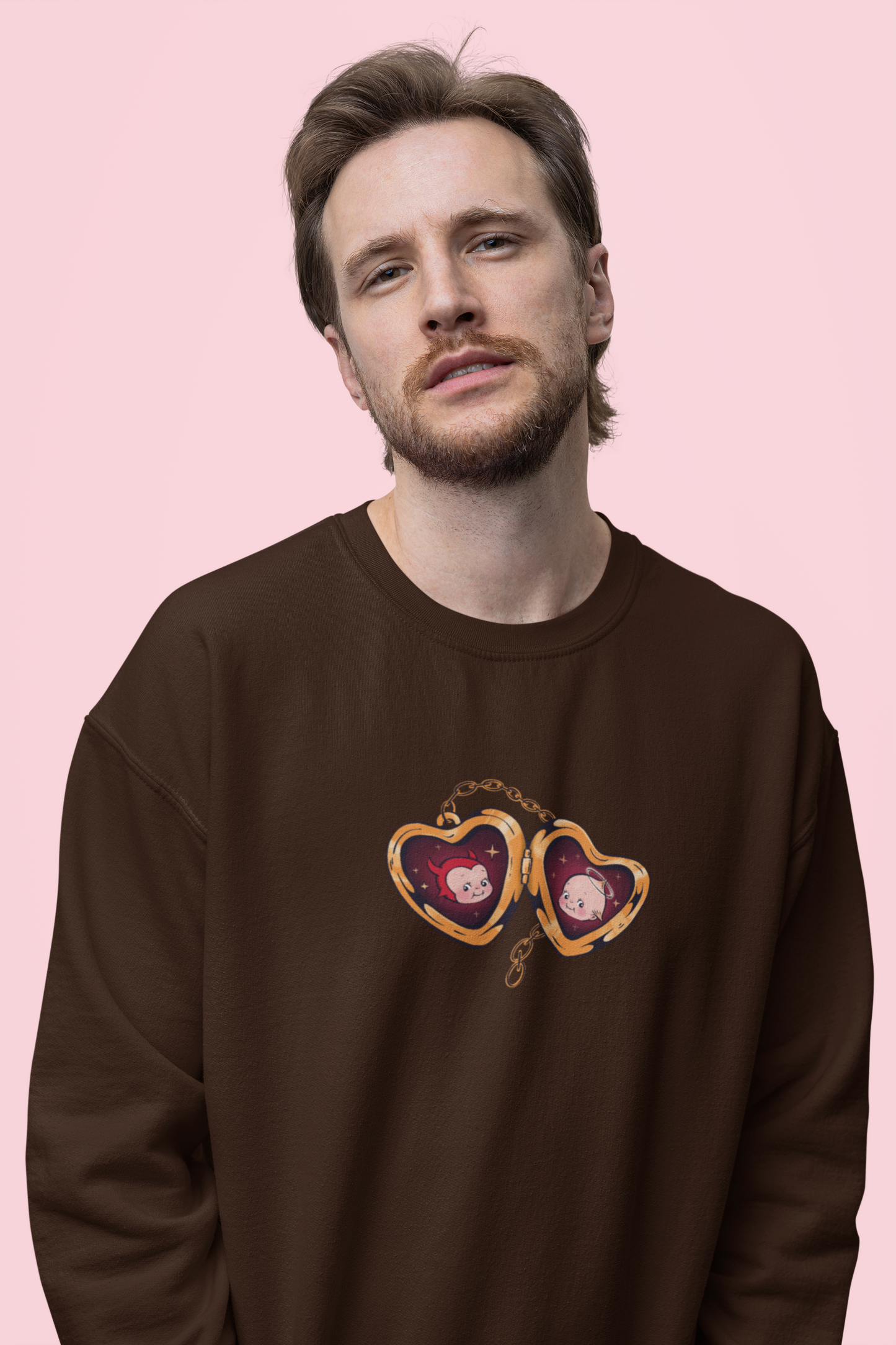 Kewpie Locket - Crewneck