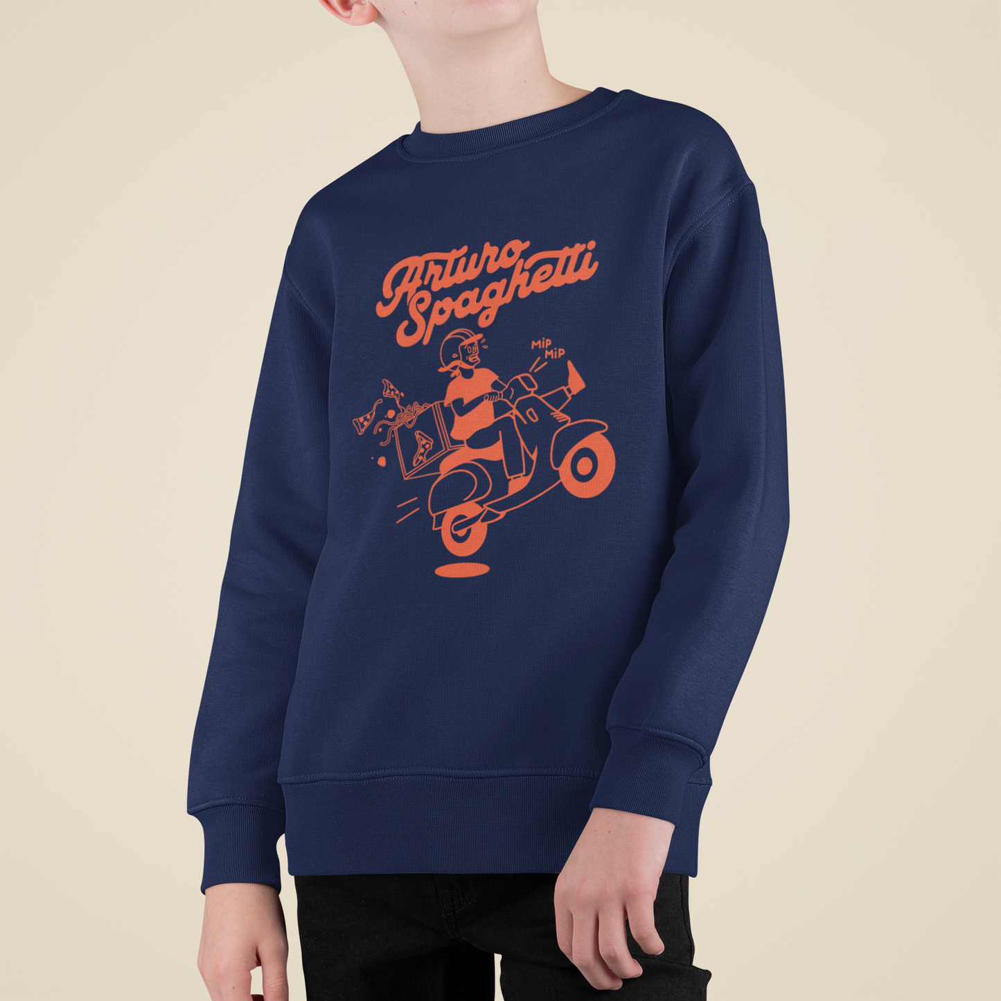 Enfant - Arturo Spaghetti - Scooter - Crewneck