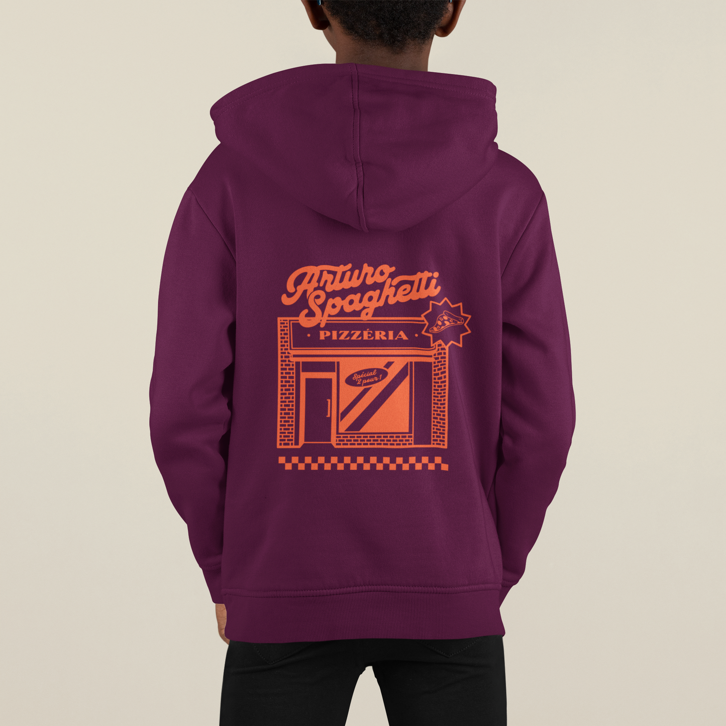 Enfant - Arturo Spaghetti - Pizzéria - Hoodie