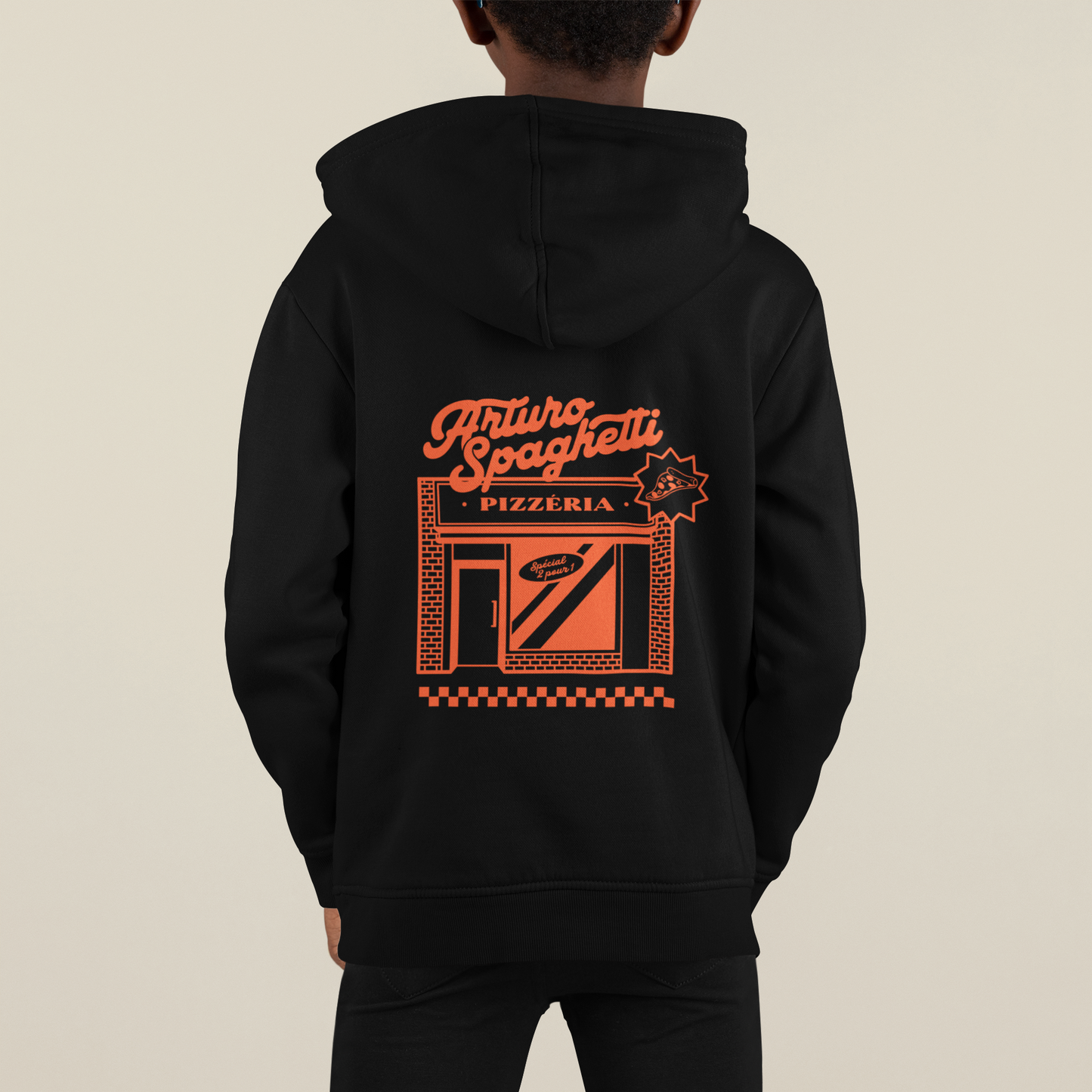 Enfant - Arturo Spaghetti - Pizzéria - Hoodie