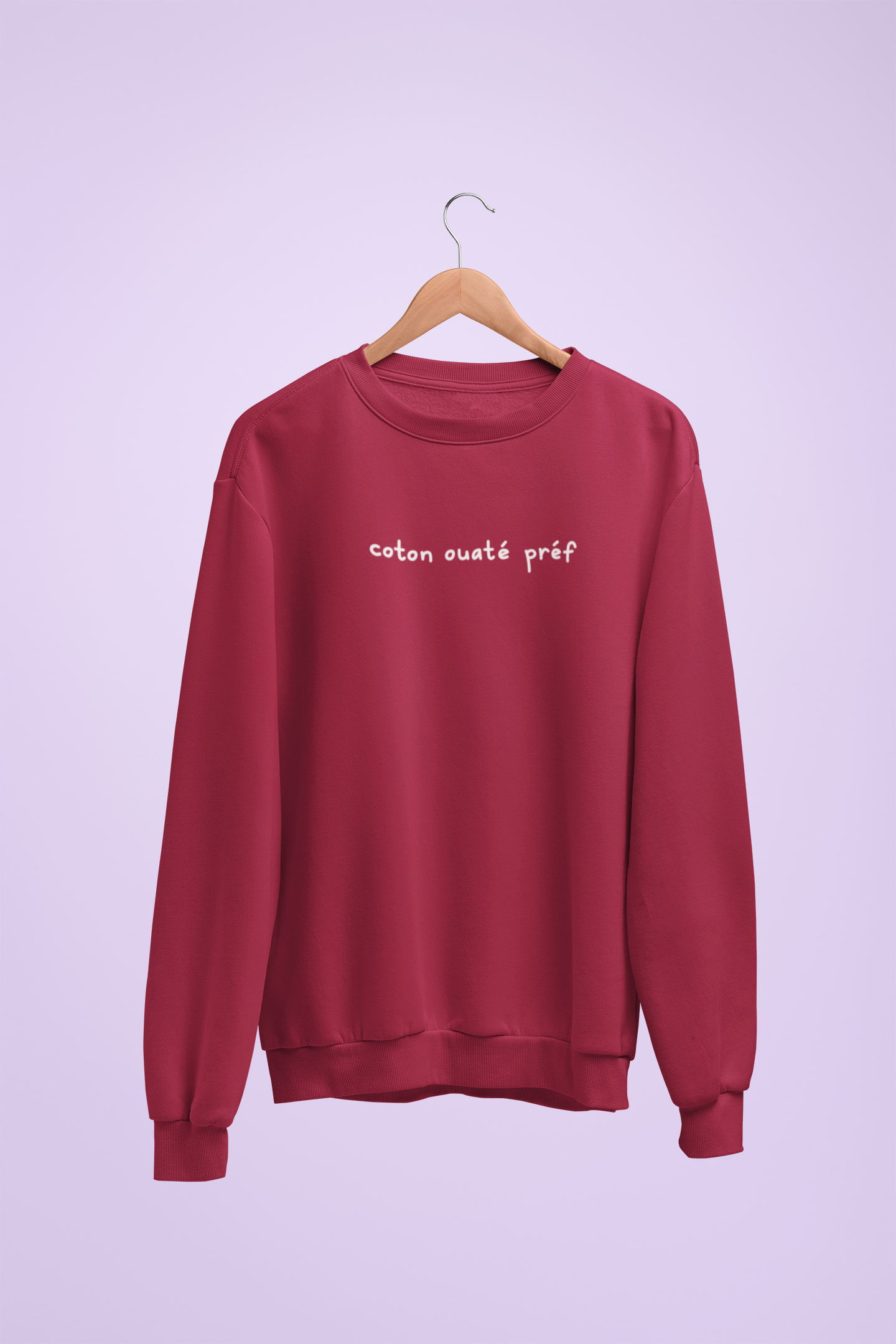 Coton Ouaté Préf - Crewneck Brodé