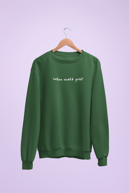 Coton Ouaté Préf - Crewneck Brodé