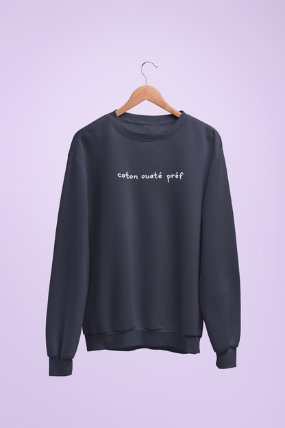 Coton Ouaté Préf - Crewneck Brodé