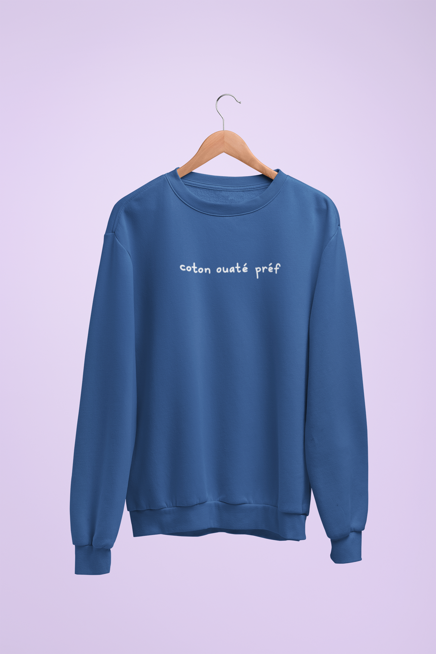 Coton Ouaté Préf - Crewneck Brodé