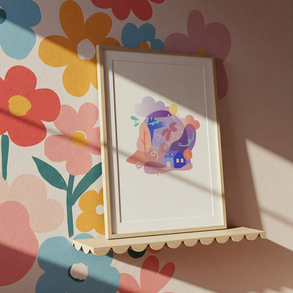 affiche-enfant-dopamine-decor-chambre-bebe
